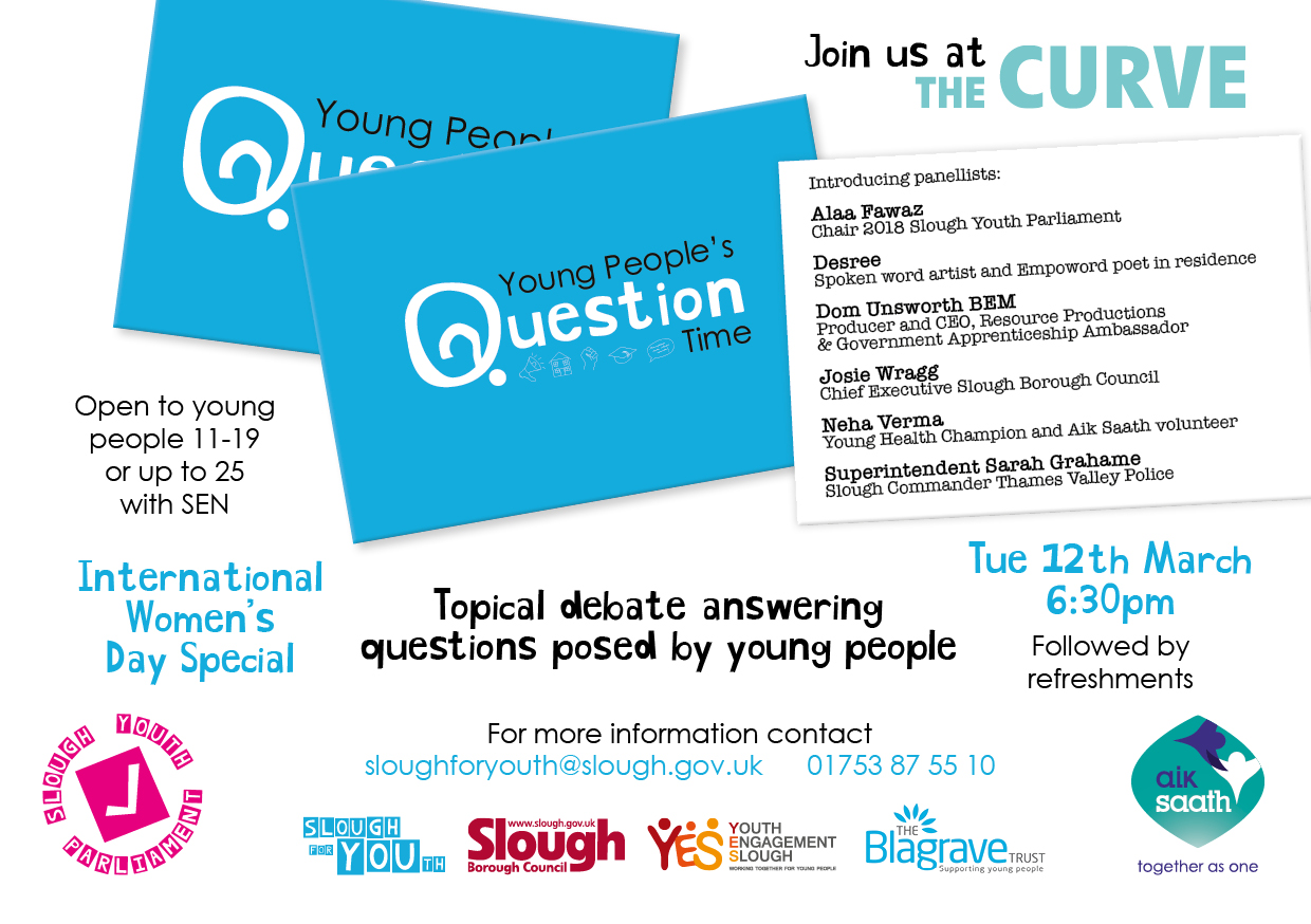 Slough Young People's Question Time The Link